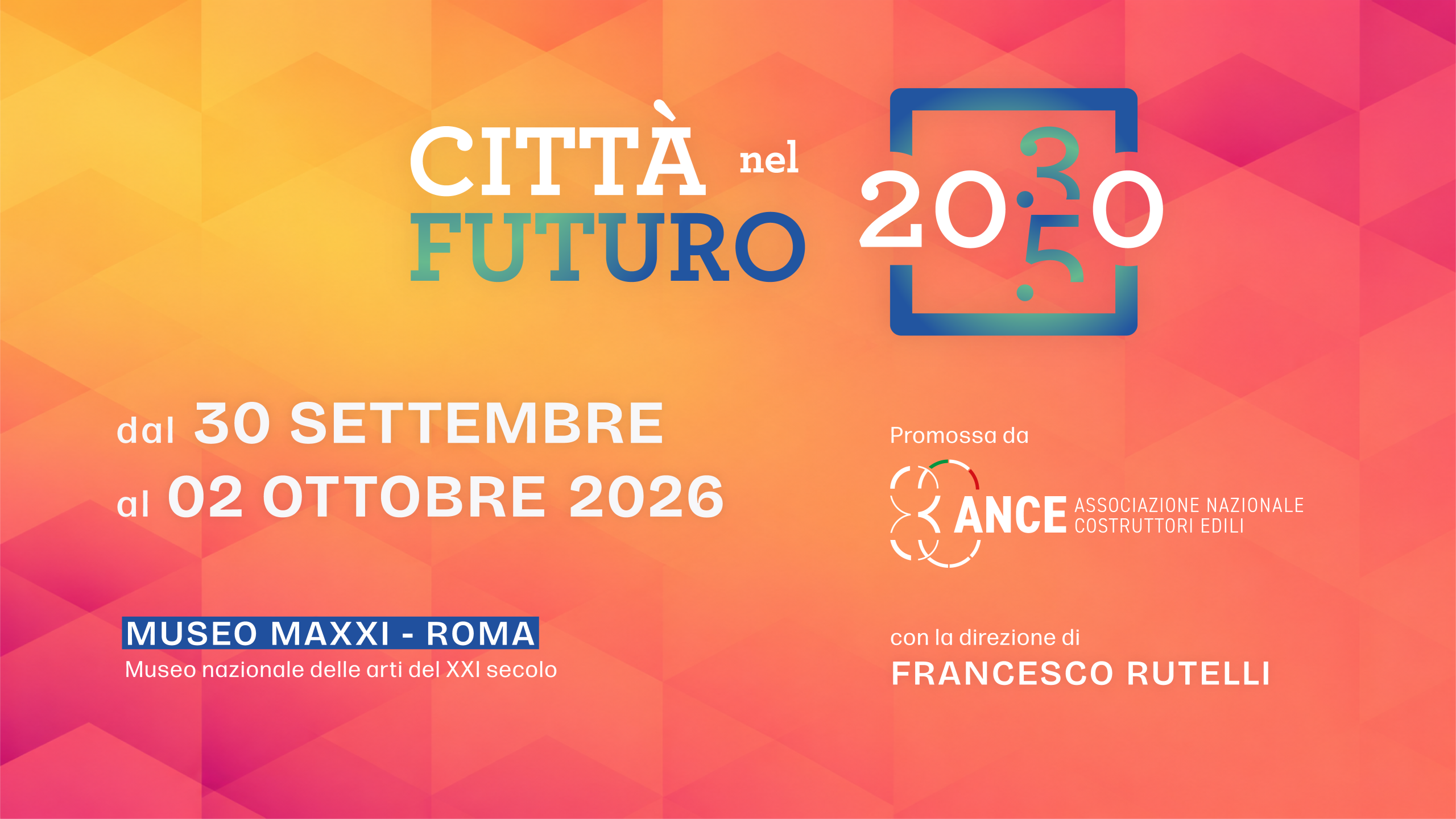 Città nel futuro 2030-2050: a Roma la Conferenza Ance